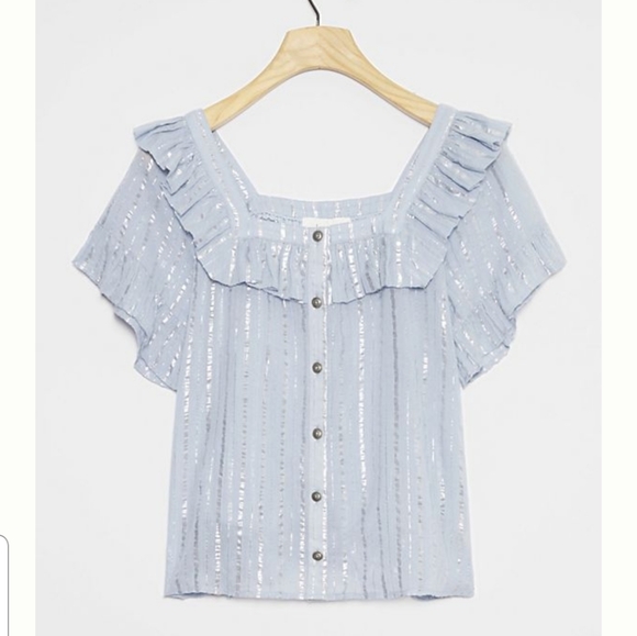 Anthropologie Tops - Anthropologie Leora Shimmer Top